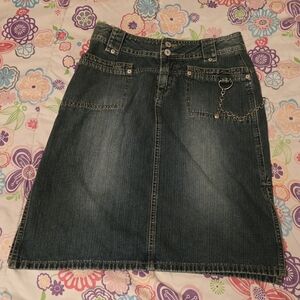 Vintage UNIONBAY Blue Denim Skirt